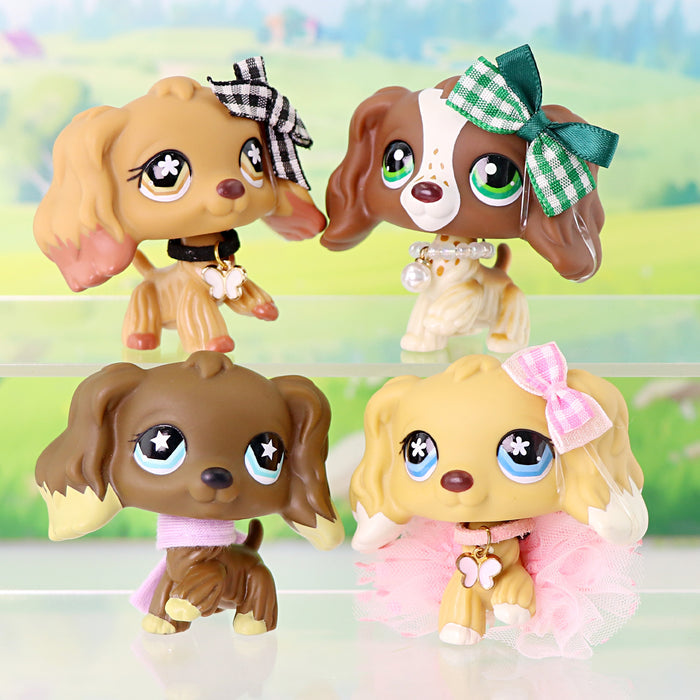4 pcs mini cocker spaniel lot