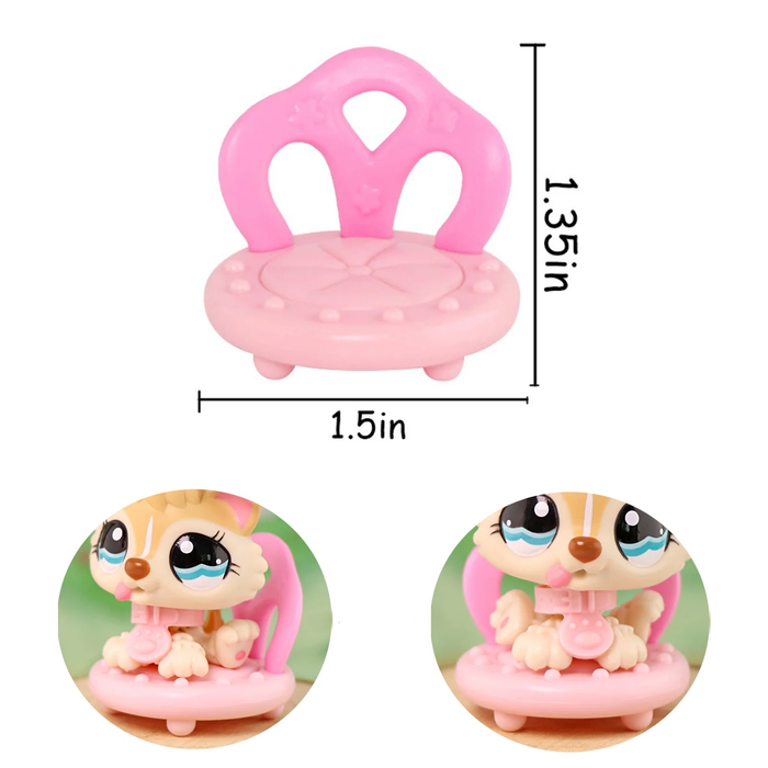 5 PC mini accessories chairs
