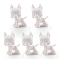 5 Pcs custom great dane white base pack