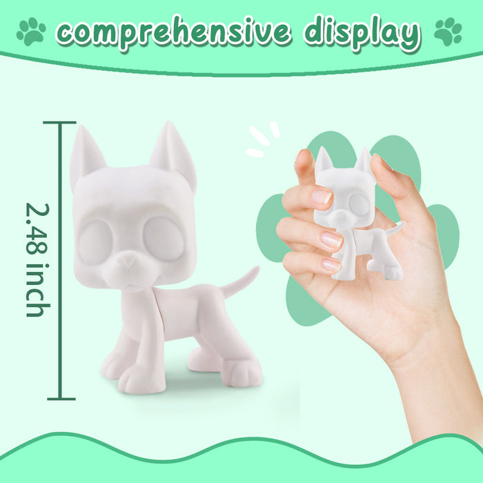 5 Pcs custom great dane white base pack