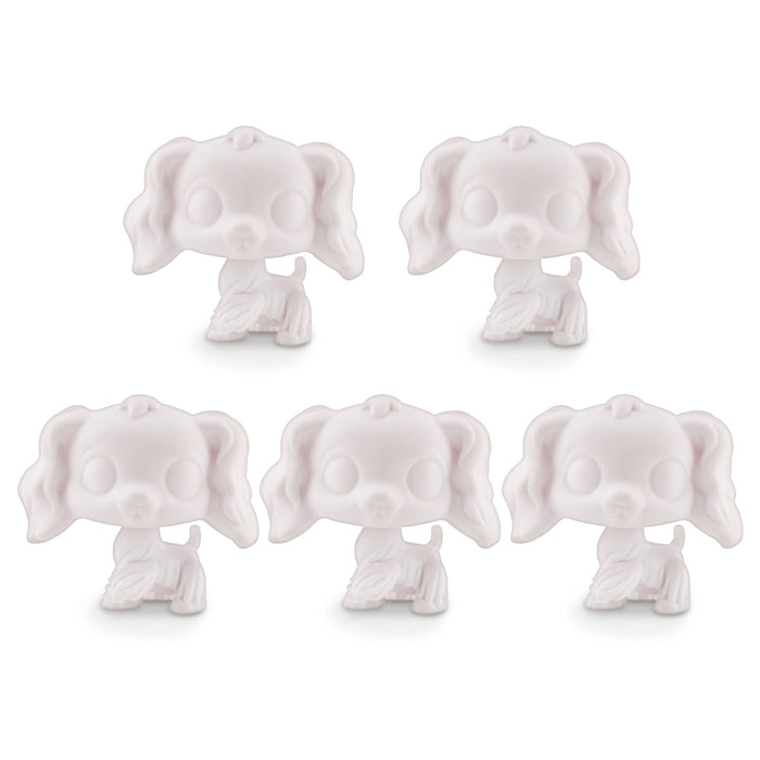 5 Pcs custom lps white cocker spaniel base