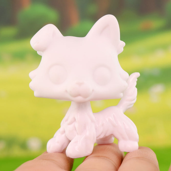5 Pcs lps ear up collie white base pack