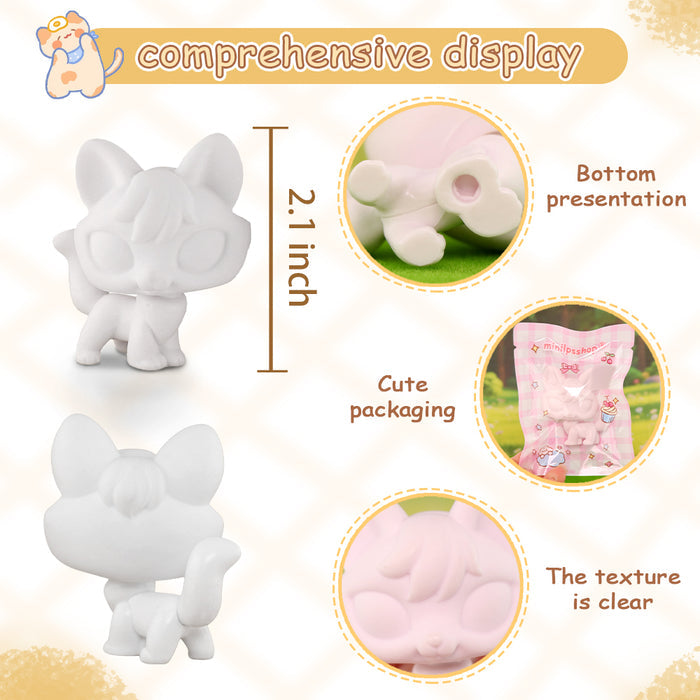 5 Pcs lps fox white base pack