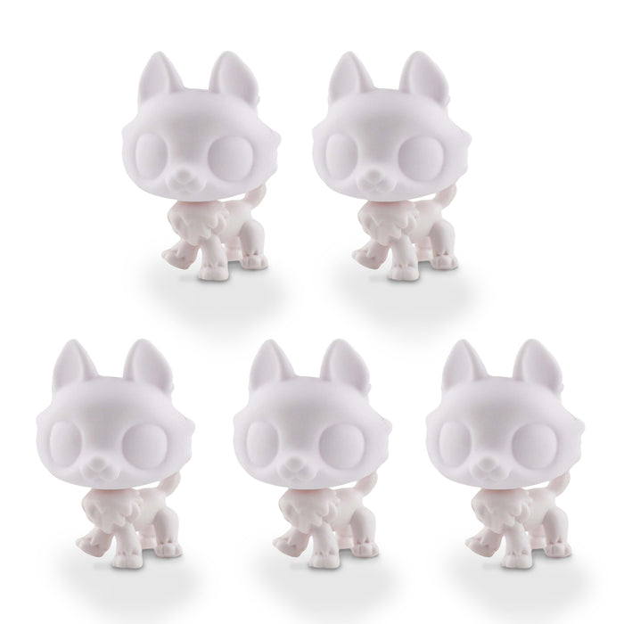 5 Pcs lps husky white base pack