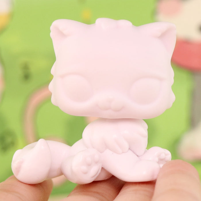5 Pcs lps persian cat white base pack