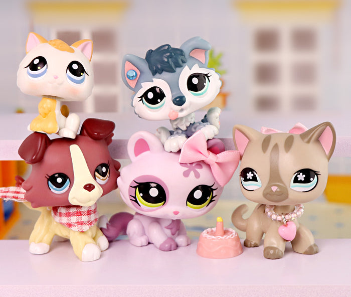 5 Pcs Lps Pets Lot For Easter