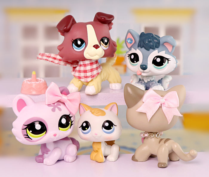 5 Pcs Lps Pets Lot For Easter