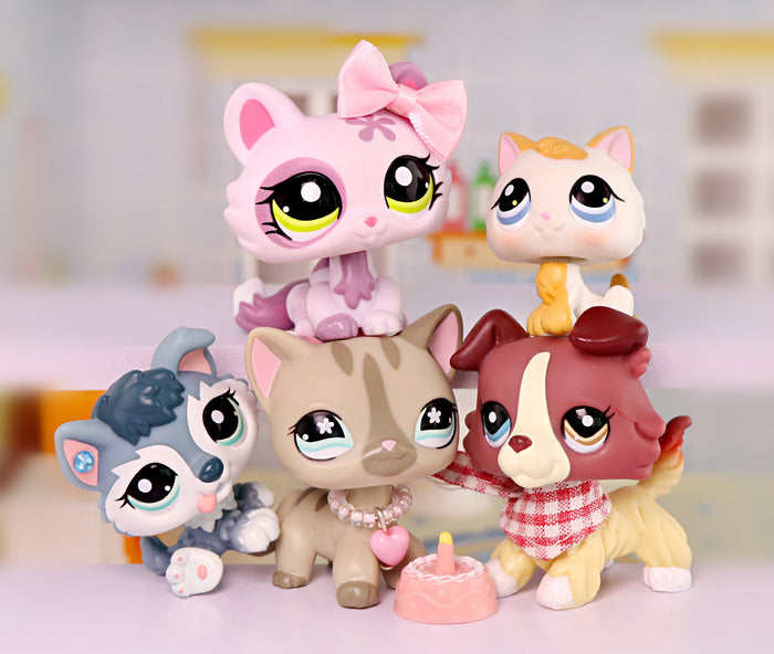 5 Pcs Lps Pets Lot For Easter