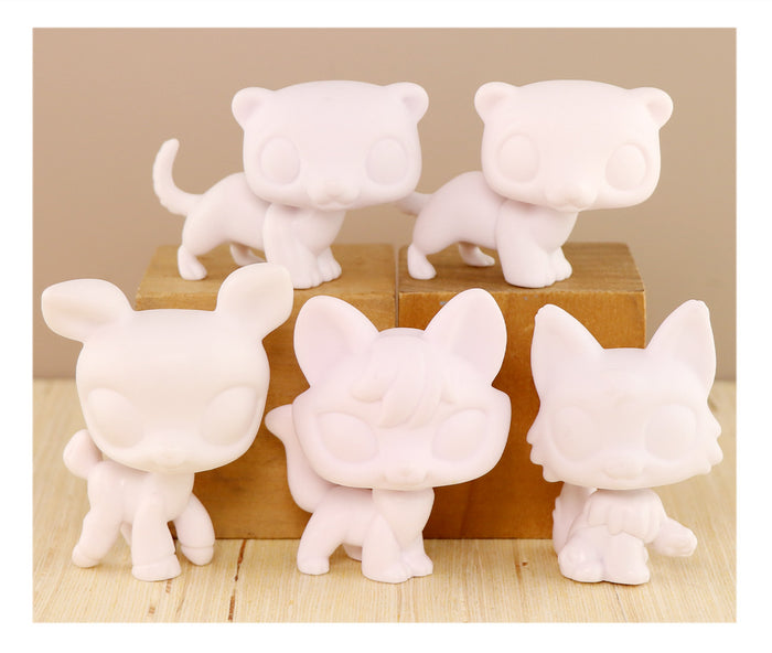 5 Pcs lps white base pack