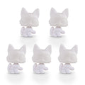 5 Pcs lps wolfcat white base pack