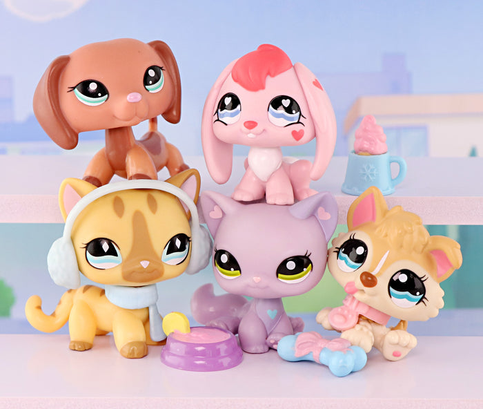5Pcs Cat and Dog set