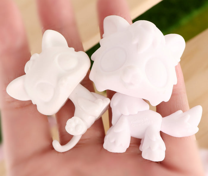6 Pcs lps white base pack