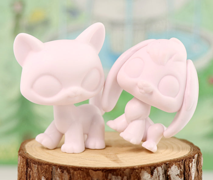 6 Pcs mini white base pack