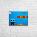 8-Bit Jason Voorhees Funko Pop Photography Giant Canvas by UrbanRoxStarr