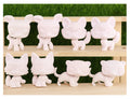 8 Pcs lps white base pack