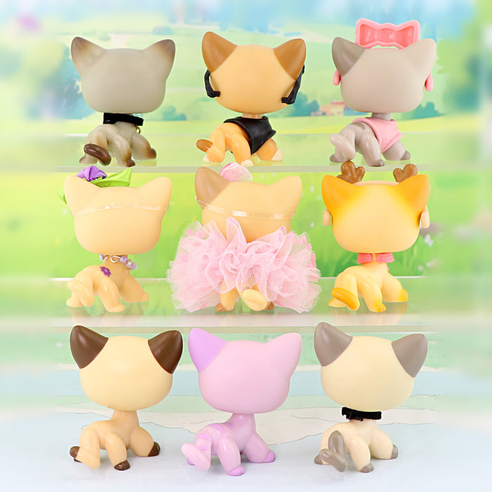 9 Pcs LPs Shorthair Cat