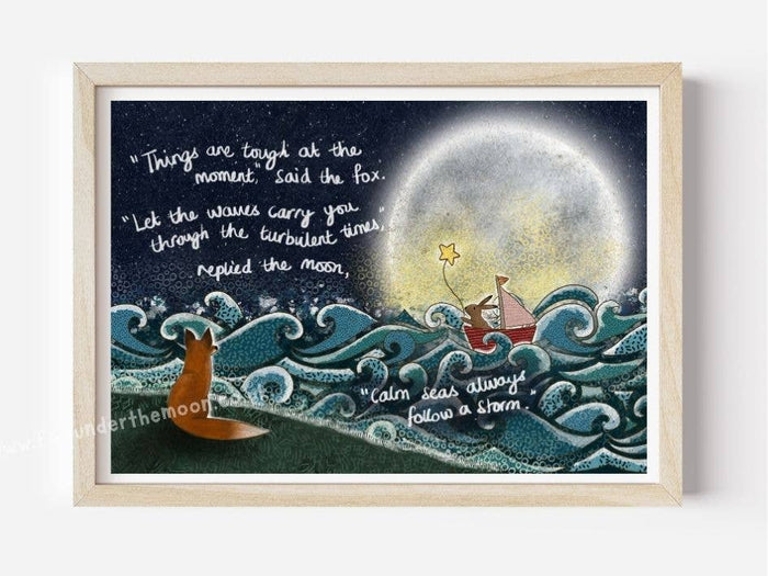 A4 Art Print ~ Waves