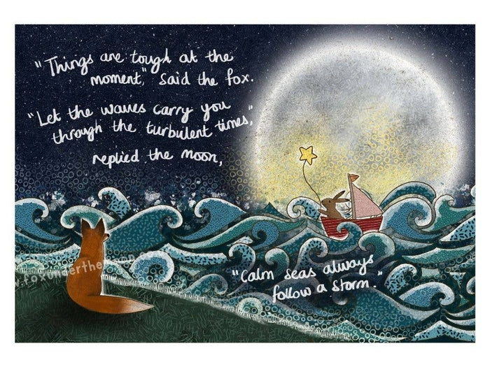 A4 Art Print ~ Waves