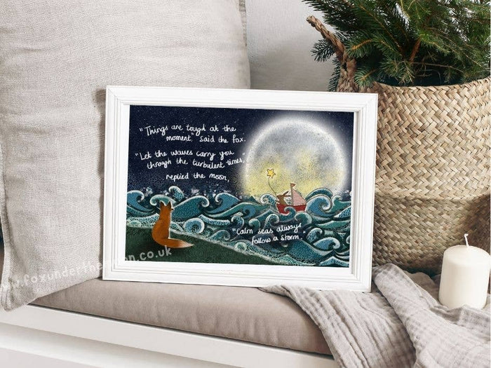 A4 Art Print ~ Waves