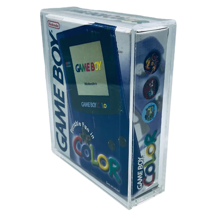 Acrylic Case for GAME BOY COLOR Video Game Console Box 4mm thick, UV & Slide Bottom on The Pop Protector Guide by Display Geek