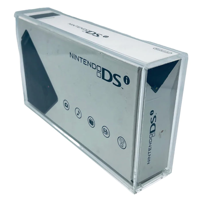 Acrylic Case for NINTENDO DSi Video Game Console Box 4mm thick, UV & Slide Bottom on The Pop Protector Guide by Display Geek