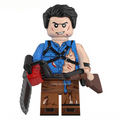 Ash (Horror The Evil Dead) - Custom Building Blocks Mini Figures Compatible with Brick Building System