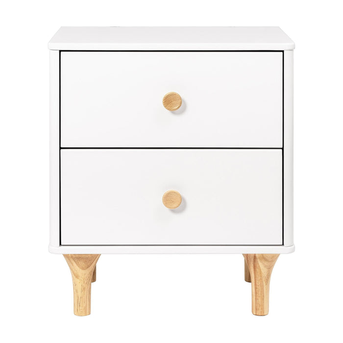 Babyletto Nightstands White / Natural Babyletto Lolly Nightstand with USB Port
