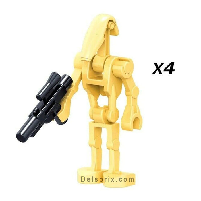 Battle Droid #1 (Star Wars) - Custom Building Blocks Mini Figures Compatible with Brick Building System