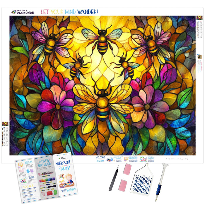 Bee Blossom Symphony - Product Mockup 1
