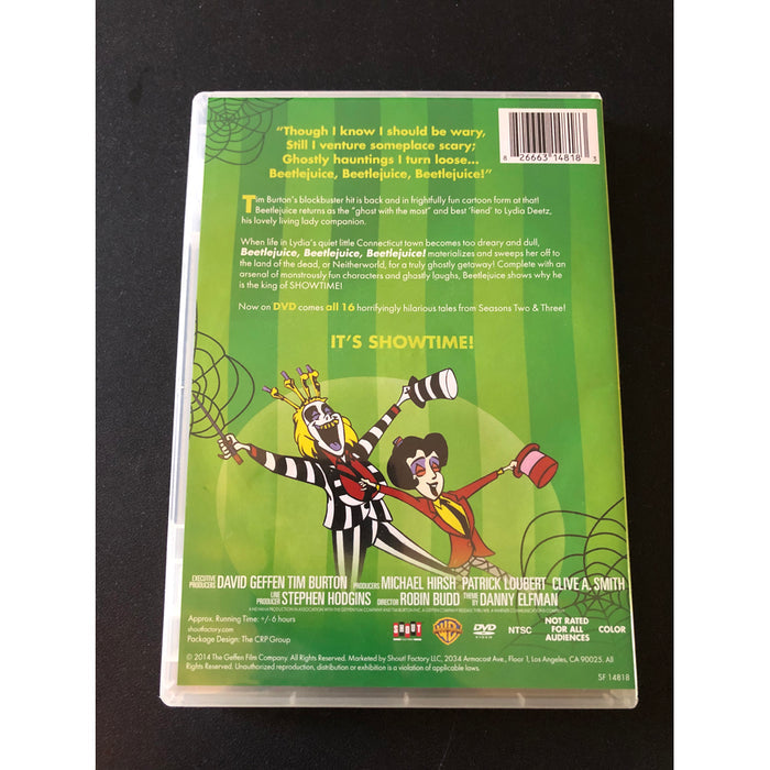 Beetlejuice Cartoon Seasons 2 and 3 DVD