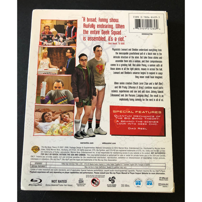 Big Bang Theory Season 1 Blu-ray