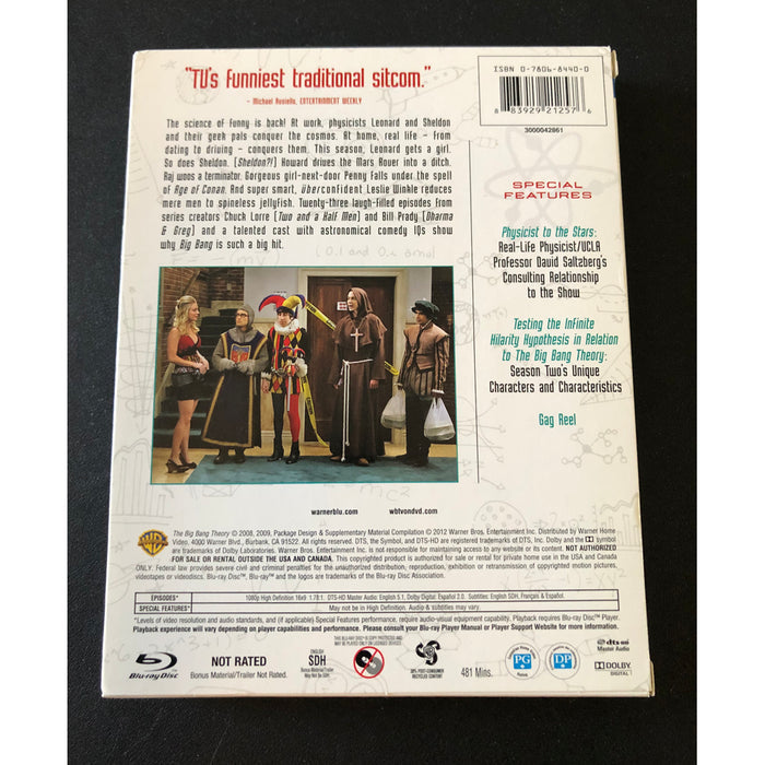 Big Bang Theory Season 2 Blu-ray