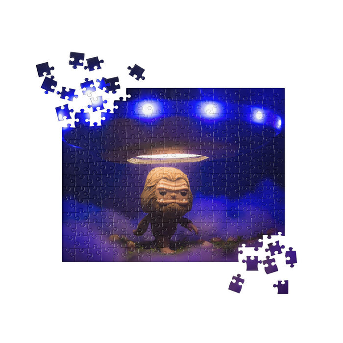 Bigfoot Funko Pop Photo Jigsaw puzzle by UrbanRoxStarr
