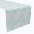 Blue Polka Dot Scribble Table Runners