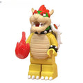 Bowser (Super Mario Bros) - Custom Building Blocks Mini Figures Compatible with Brick Building System