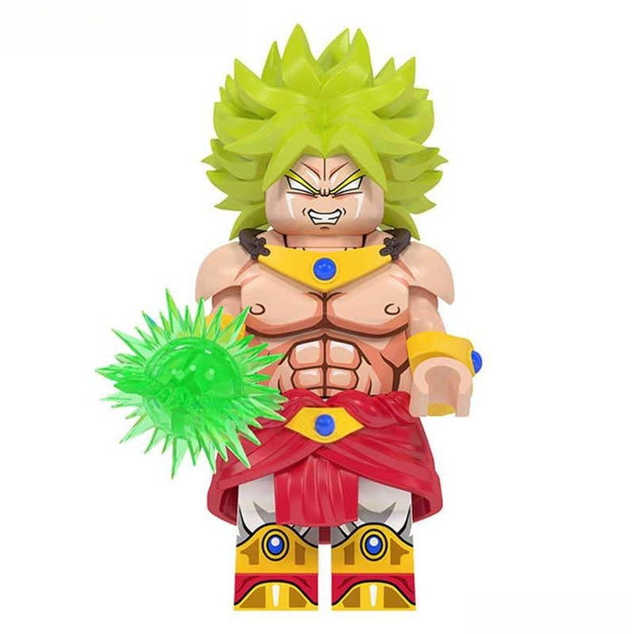 Broly (Dragon Ball Z) - Custom Building Blocks Mini Figures Compatible with Brick Building System