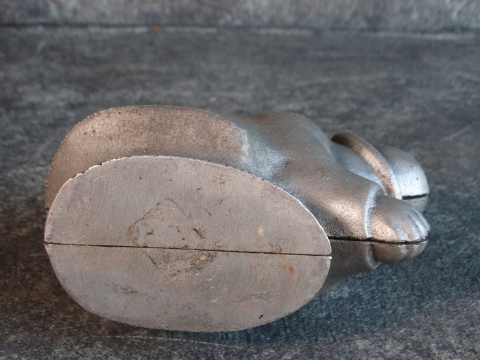 Brother Can You Spare A Dime Bank 1930s Cast Aluminum A2632