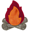 Campfire Patch - Sew Lucky Embroidery