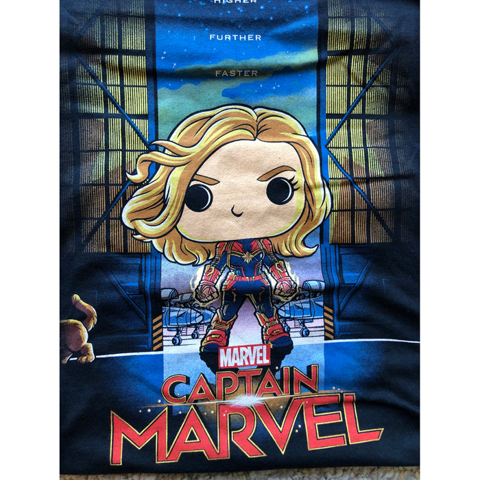 Captain Marvel Funko T-Shirt SIZE Medium