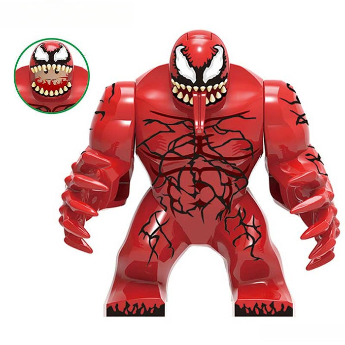 Carnage (Marvel Spider-Man) - Custom Building Blocks Mini Figures Compatible with Brick Building System