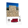 Castle Wall Themed 15 x 15 Background Decals for IKEA Detolf Displays