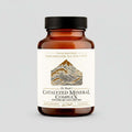Catalyzed Mineral Complex with Bioavailable Trace Elements in a brown bottle by Quicksilver Scientific.