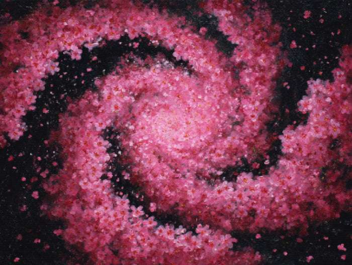 Cherry Blossom Nebula - Product Mockup 2