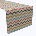 Chevron Illustration Table Runners