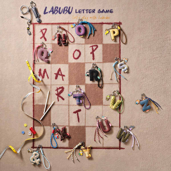 [CHOOSE YOUR LETTERS OPTION!] POPMART Pin for Love Series- Letter PENDANT Blind Box
