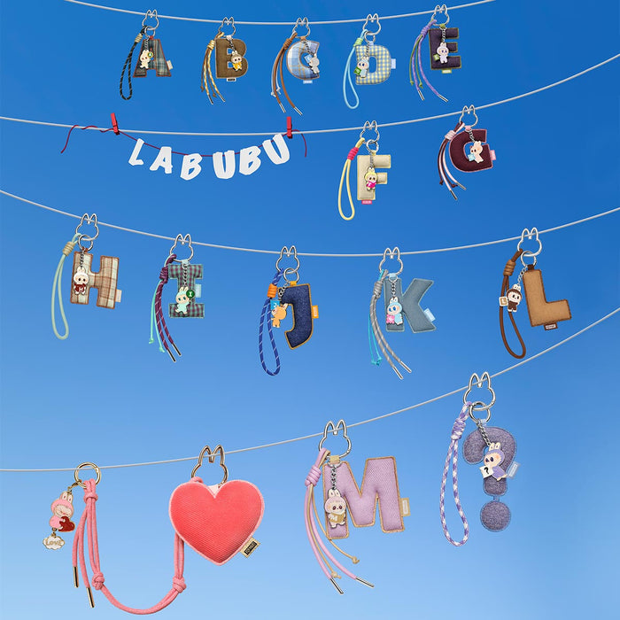 [CHOOSE YOUR LETTERS OPTION!] POPMART Pin for Love Series- Letter PENDANT Blind Box