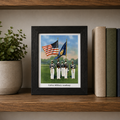 CMA Color Guard Framed