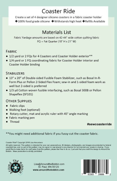 Coaster Ride Pattern and Silicone Refills