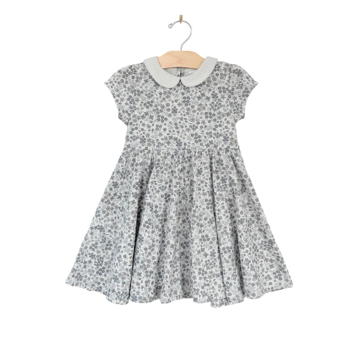 Collar Twirl Dress - Calico Floral
