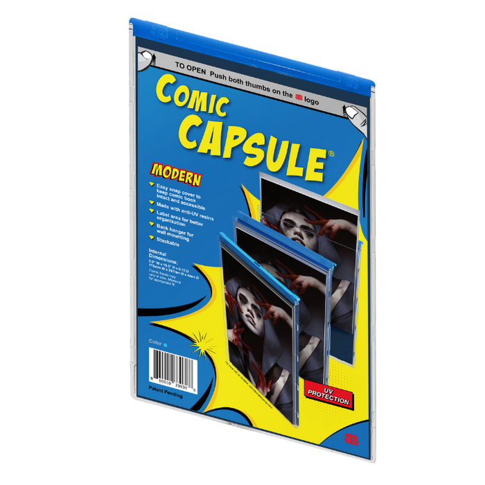 Comic Book Protective Case, Blue (Current/Modern Age)